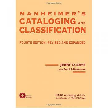 Manheimer's Cataloging and Classification, Revised and Expanded
