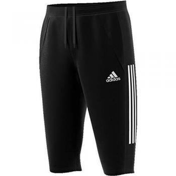 adidas CON20 3/4 PNT Sport Trousers, Hombre, Black/White, L