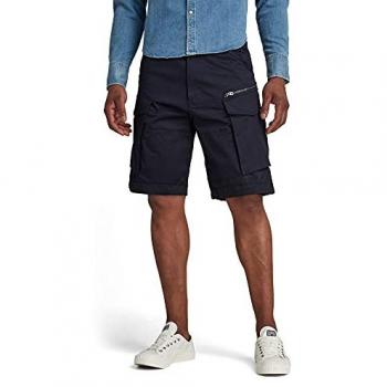 G-Star Rovic Zip Loose Relaxed Shorts in Mazarine Blue