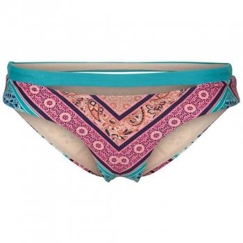 O 'Neill Fancy Laguna Bottom baño Mode Bikini, Mujer, Fancy Laguna Bikini Bottom, Green AOP W/Pink Or Purple, 40