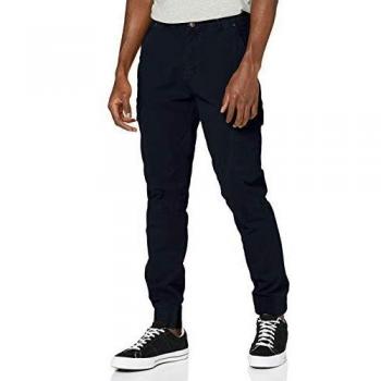 Blend Men's Chino Cargo Pants 'Nan' - Dark Navy Blue, Size 30/32