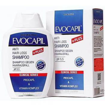 Champú Anticaída EVOCAPIL PLUS con Procapil, Keratina y Aceites Esenciales - 300ml PH 5.5