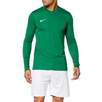 Nike LS Park Vi JSY Camiseta de Manga Larga, Hombre, Verde