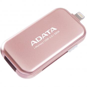 ADATA 32GB UE710 32GB USB 3.0/Lightning Rosa unidad flash USB - Memoria USB