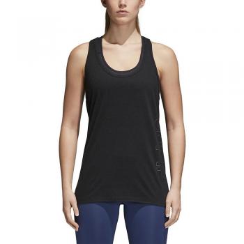adidas Camiseta sin tirantes cz9640, todo el año, mujer, color negro, tamaño extra-small