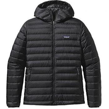 Chaqueta con capucha Patagonia Down Sweater negra - M