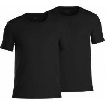 Pack de 2 camisetas Comfort TShirtRN 2P para hombre, color negro