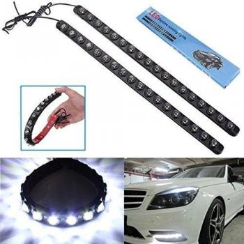 Car Daytime Running Light DRL antiniebla Driving Lamp 18LED White Waterproof