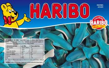 Haribo Delfines Azules Brillantes - Bolsa de 1kg