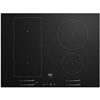 Placa de Inducción Integrada Beko HII74700UF 70 cm 4 Zonas Negra