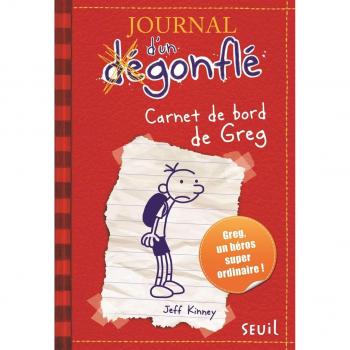 Carnet de bord de greg heffley. journal d'un degonfle, tome 1 - volume 01