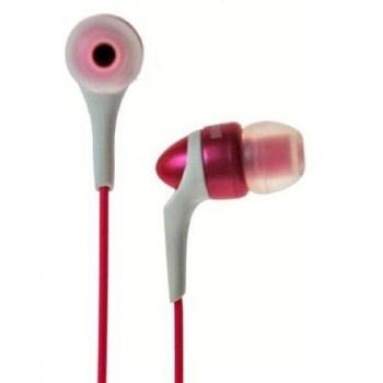 Maxell Colour Canalz Rosa, Blanco Intraaural Dentro de oído auricular - Auriculares