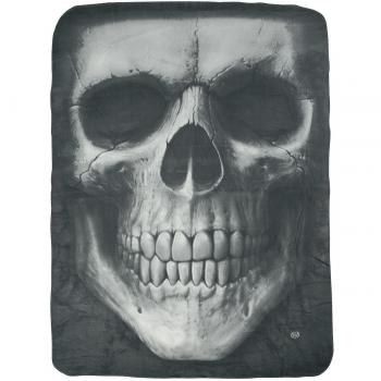 Spiral - Solemn Skull - Manta de Forro Polar con Estampado en ambas Caras - Single