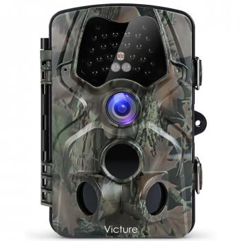 Victure Cámara de Caza 12MP 1080P Cámara de Vigilancia Trail Cámara Impermeable IP66 PIR Sensor de Movimiento Visión Nocturna 120 ° Gran Angular para Fauna Seguridad Hogar Aparición de Mascota Animal