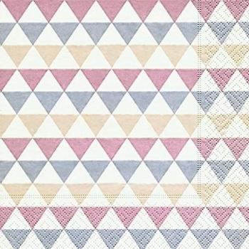 Paper + Design Servilletas Diseño Triangle Pattern