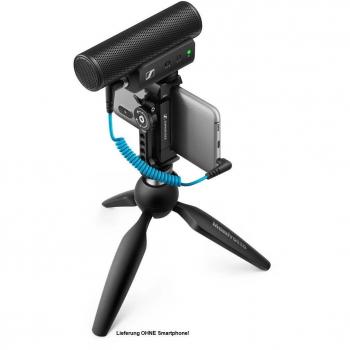 Sennheiser MKE 400 Mobile Kit - Compact Camera Microphone Set with Tripod and Accessories