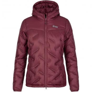 Kilpi Alberta Women's Down Puffer Jacket Dark Red