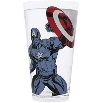 Marvel Vaso, Azul y Rojo, 15x11x9 cm