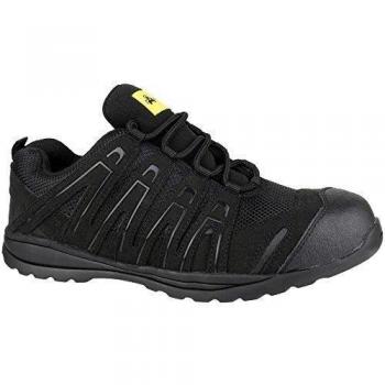 Amblers Safety Mens FS40C Safety Trainers Black