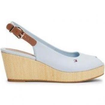 Sandalias Mujer Tommy Hilfiger Iconic Elba Cuña Azul