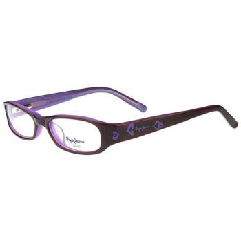 Pepe Jeans PJ4010 Kids C2 Kids' Eyeglasses Purple Size 47 - Frame Only, Blue Light Block Available