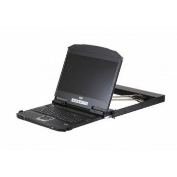 Consola KVM LCD 18.5 ATEN CL3800NW - USB HDMI DVI VGA - Diseño compacto - Resolución 1920x1080