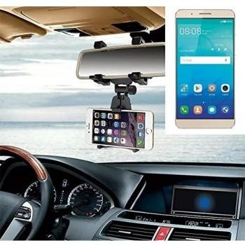 Sostenedor del montaje espejo retrovisor para Huawei ShotX, negro | Escuadra de coches - K-S-Trade