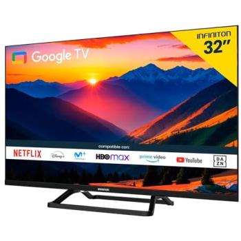 Televisor Smart TV Infiniton INTV-A32G24 - 32, HD Ready, Google TV, Android 11, WiFi, Bluetooth, Chromecast