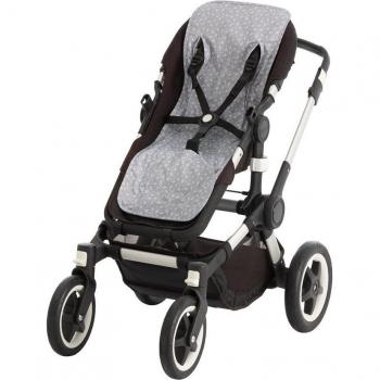 Colchoneta Universal para Silla de Paseo Cambrass Fresh Gris 35x85x1 cm