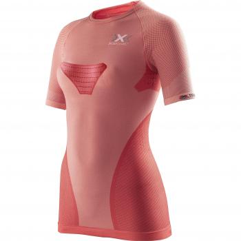 X-Bionic Running Speed EVO Camiseta, Mujer, Rosa Paradise/Gris perl, XS