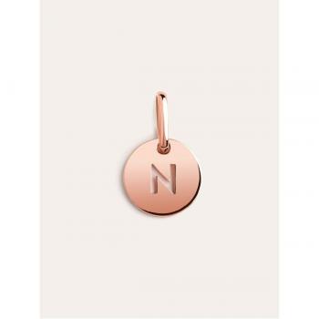 Charm Singularu Mini Medallion Letter - Inicial N
