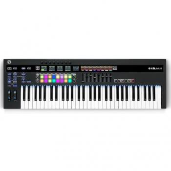 Novation FLkey 37 Keyboard Controller - Full-Size 37-Key MIDI Keyboard Controller, features include integrated controls for FL Studio, velocity-sensitive keys, pitch and modulation touch strips, customizable performance modes, USB powered, lightweight des