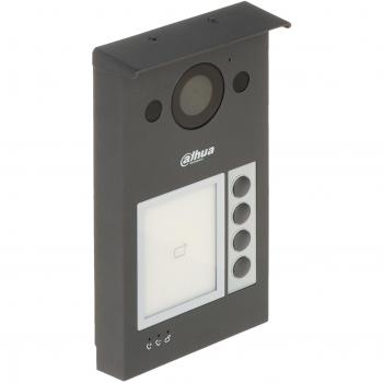 Dahua VTO3311Q-WP - Estación Exterior para Videoportero IP WiFi PoE con Cámara 2MP, IP65, IK08, MIFARE 125