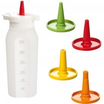 Tescoma Biberon 4 Boquillas 250 Ml Presto, Multicolor