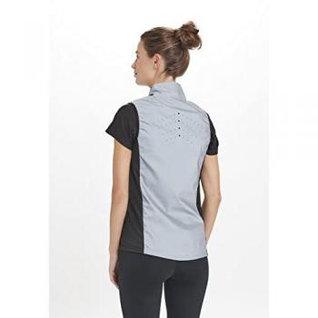 Endurance Women's Silver Light Night Vest Size 40 with 360-Degree Visibility