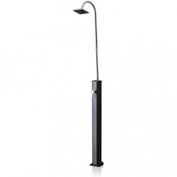 Gre SSAL18 Ducha Solar Aluminio con depósito 18 L, Dos Piezas, para jardín