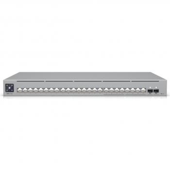 Ubiquiti UniFi Pro Max 24 Managed Switch - 24x Gigabit RJ45, 8x 2.5G RJ45, 2x SFP+ - Rack-Mountable with Touchscreen
