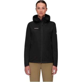 Mammut Ultimate VII SO Hooded Women's Softshell Jacket - Black, Size S