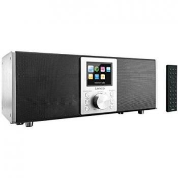 Lenco Radio Multibanda DIR-2000BK Color Negro, Internet, Dab+