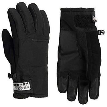 Superdry Assassin - Guantes de esquí para Hombre, Hombre, Color Stealth Black, tamaño Medium