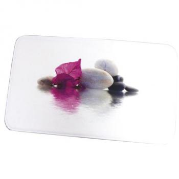ALFOMBRA DE BAÑO BORNEO 45 X 75 CM - Diseño Exclusivo de Microfibra - Lavable a 30 Grados
