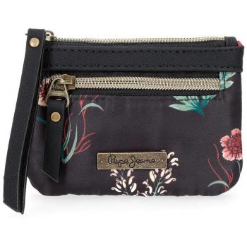 Pepe Jeans 7338061 Miranda Monedero, 13 cm, 0.18 litros, Negro