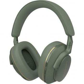 Bowers & Wilkins Px7 S2e - Auriculares de diadema inalámbricos Bluetooth y ANC, Forest Green