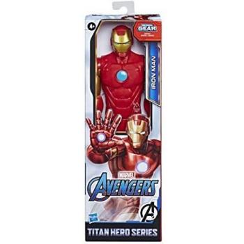 Marvel Avengers Titan Hero Series Iron Man Action Figure, 12 Inch Toy, Inspired by Marvel Universe, For Children From 4 Years Old