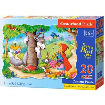 Rompecabezas Castorland Caperucita Roja - 20 piezas