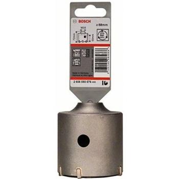 Bosch 2 608 550 076 - Corona perforadora hueca SDS-plus-9 para adaptadores hexagonales