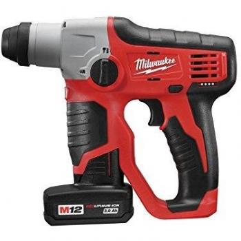 Martillo sub compacto SDS-plus M12, sin escobillas + estación de carga + bolsa de transporte