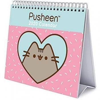ERIK - Calendario de Escritorio Deluxe 2020 Pusheen Rose Collection