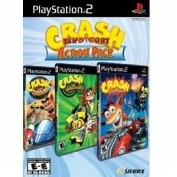 Pack crash bandicoot action 3 juegos