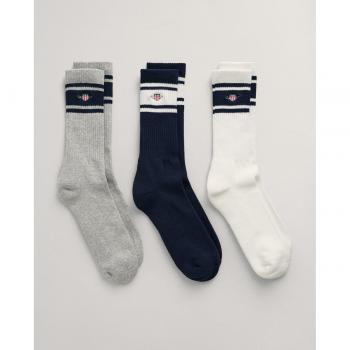 Gant - Pack tres pares de calcetines deportivos Shield para hombre